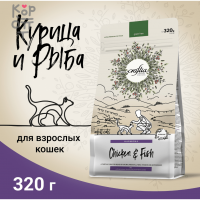 CRAFTIA HARMONA Сухой корм для взрослых кошек из Курицы и Рыбы. 