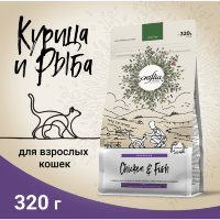 CRAFTIA HARMONA Сухой корм для взрослых кошек из Курицы и Рыбы. 