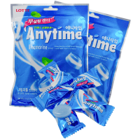 Lotte Anytime Bluemarine - Карамель леденцовая с ксилитолом, Блюмарин 60гр.