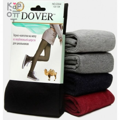 Dover Термоколготки на меху из верблюжей шерсти, ассорти, Ю.Корея.
