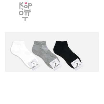 Носки женские короткие с махровой стопой, 23-25