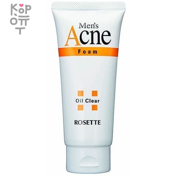 Rosette Acne Foam Мужская пенка для умывания для проблемной кожи с экстрактом плодов шиповника, 120гр., купить с доставкой на дом фото 1 — Корейские товары для всей семьи(КорОпт)