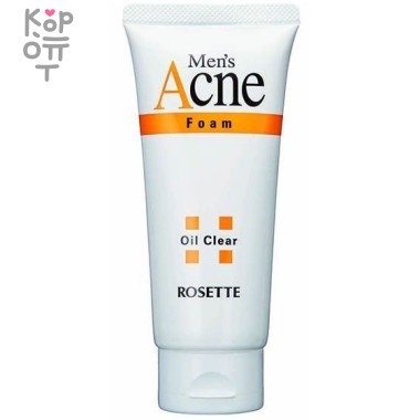 Rosette Acne Foam Мужская пенка для умывания для проблемной кожи с экстрактом плодов шиповника, 120гр. &mdash; Корейские товары для всей семьи(КорОпт)