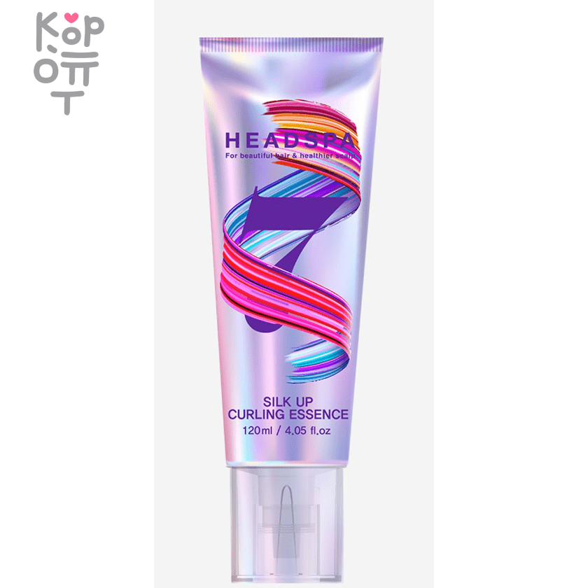 Headspa 7 Silk Up Curling Essence - Эссенция для завивки волос 120мл., купить с доставкой на дом фото 1 — Корейские товары для всей семьи(КорОпт)