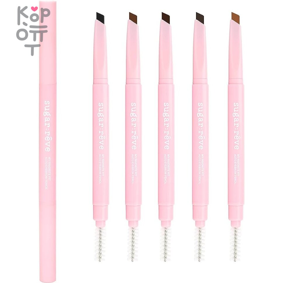 ELENSILIA Sugar Reve My Favorite Fit Auto Eyebrow Eye Pencil Beauty Make-up - Косметический карандаш для бровей 35гр., купить с доставкой на дом фото 1 — Корейские товары для всей семьи(КорОпт)
