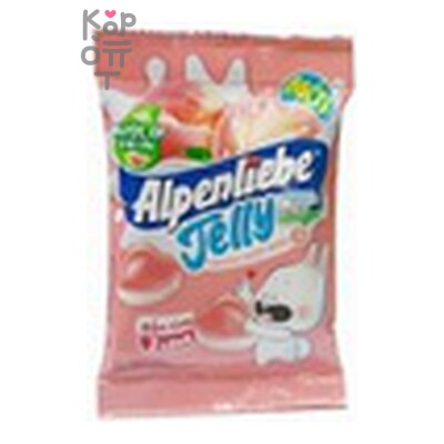 Мармелад Alpenliebe со вкусом персика, 24гр 1*240, шт