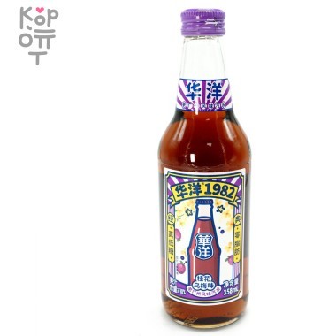 Слабогазированный напиток Huayang Beverage - Сливовая содовая, 358мл. — Корейские товары для всей семьи(КорОпт)
