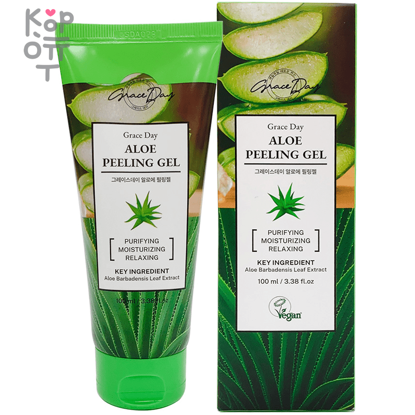 Grace Day Aloe Peeling Gel - Отшелушивающий гель с экстрактом алоэ, 100мл., купить с доставкой на дом фото 1 — Корейские товары для всей семьи(КорОпт) Grace Day Aloe Peeling Gel - Отшелушивающий гель с экстрактом алоэ, 100мл., купить с доставкой на дом фото 1 — Корейские товары для всей семьи(КорОпт)
