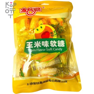 Жевательные конфеты Corn Flavor Soft Candy, 150гр. — Корейские товары для всей семьи(КорОпт)
