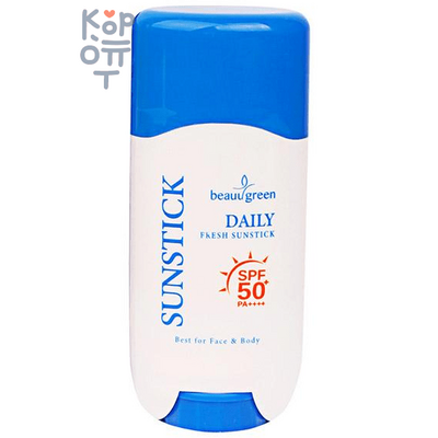Beauugreen Daily Fresh Sunstick SPF50+PA++++ - Солнцезащитный стик для лица 16гр.