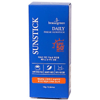 Beauugreen Daily Fresh Sunstick SPF50+PA++++ - Солнцезащитный стик для лица 16гр.