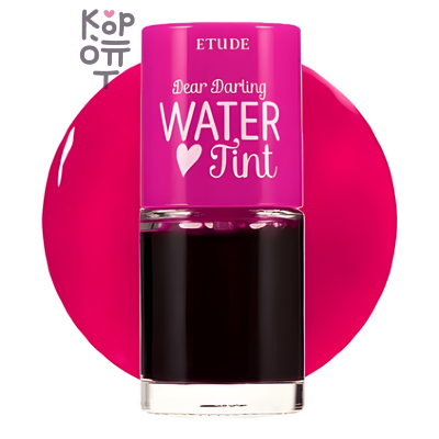 Etude Water Tint № 01 Strawberry Ade - Тинт для губ на водной основе, клубничный, 9 г