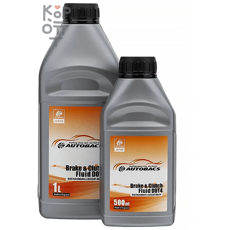 Autobacs Brake & Clutch Fluid DOT 4 - Тормозная жидкость премиум класса