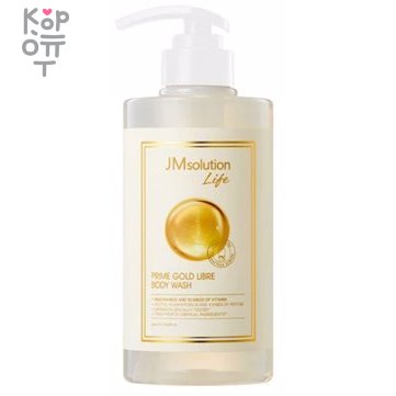 JMsolution Life Prime Gold Libre Body Wash - Гель для душа с экстрактом золота 500мл. , купить с доставкой на дом фото 1 — Корейские товары для всей семьи(КорОпт)