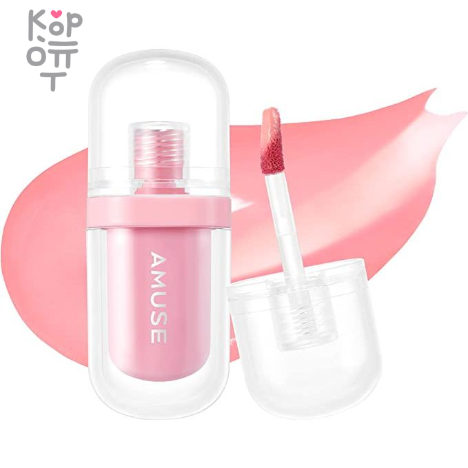AMUSE Jel-Fit Tint - Стойкий гелевый тинт для губ 3,8гр., купить с доставкой на дом Стойкий гелевый тинт для губ AMUSE Jel-Fit Tint идеален для создания макияжа с модным влажным эффектом, придаёт деликатный оттенок и глянцевый блеск без липкости. Продукт с текстурой желе комфортен в нанесении, не ощущается на коже и не оставляет липкости.