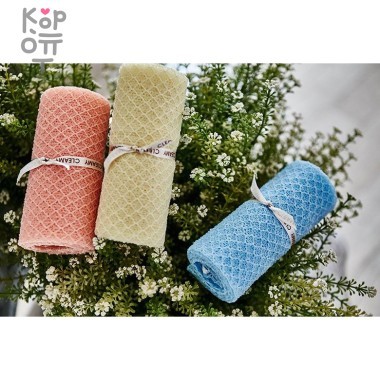SUNG BO Мочалка для душа Sense Shower Towel - №060 28см*95см средней жесткости, нейлон — Корейские товары для всей семьи(КорОпт)