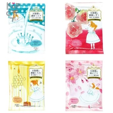 Kokubo Novopin Princess Bath Time Bath Salt - Соль для принятия ванны 50гр. &mdash; Корейские товары для всей семьи(КорОпт)