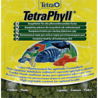 TetraPhyll корм для всех видов рыб растительные хлопья 12гр. (sachet)