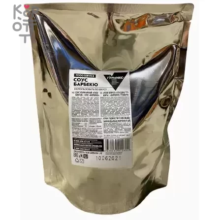 Гурмикс - Соус Барбекю 1 кг. , купить с доставкой на дом фото 1 &mdash; Корейские товары для всей семьи(КорОпт)