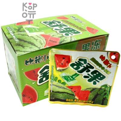 Жевательная конфета Shuguo Mixed Gel Candy Желейная конфета с желейной начинкой и со вкусом Арбуза