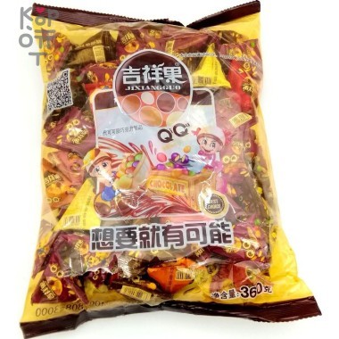 Воздушные орешки в шоколадной глазури, 320гр. — Корейские товары для всей семьи(КорОпт)