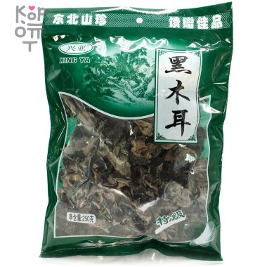 Сушеные черные древесные грибы Муэр, 250гр. — Корейские товары для всей семьи(КорОпт)