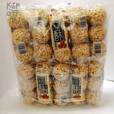 Воздушный рис Shuoguozhilian с добавлением коричневого сахара — Корейские товары для всей семьи(КорОпт)