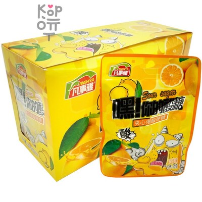 Кислая и сэндвич карамель Anshiya Sour Candy - Эй, твоя кислая конфета вкусом Лимона