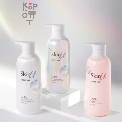 Happy Bath Skin U Emulsion Shower Gel For Dry Skin - Гель для душа, 600 мл.