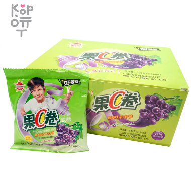 Жевательная конфета тянучка Youka со витамином C, на ленте — Корейские товары для всей семьи(КорОпт)