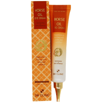 3W Clinic Horse Oil Eye Cream - Антивозрастной осветляющий крем для зоны вокруг глаз с экстрактом Лошадиного Масла 40мл.