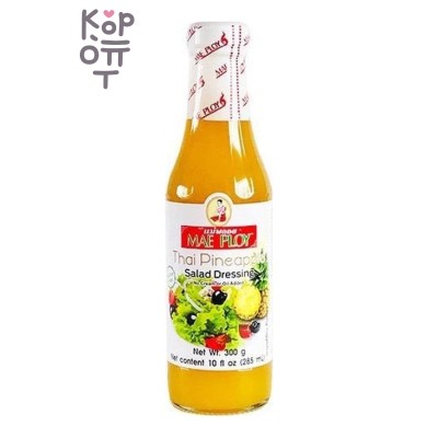 MAE PLOY — Thai Pineapple Salad Dressing — Тайский соус-дрессинг с ананасом, 285 мл