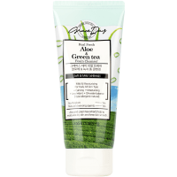 Grace Day REAL FRESH ALOE & GREEN-TEA FOAM CLEANSER Освежающая пенка для умывания с алоэ и зелёным чаем 100мл.