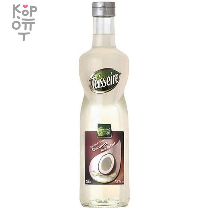 Сироп Кокос, Teisseire, 700мл, купить с доставкой на дом фото 1 &mdash; Корейские товары для всей семьи(КорОпт)