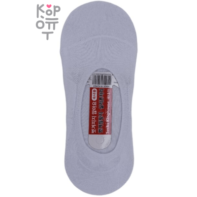 Socks Kinghouse - Носки-следки c силиконовым фиксатором на пятке, 23-25см., 1 пара. 