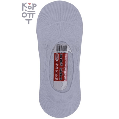 Socks Kinghouse - Носки-следки c силиконовым фиксатором на пятке, 23-25см., 1 пара. 