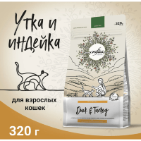 CRAFTIA HARMONA Сухой корм для взрослых кошек из Утки и Индейки.