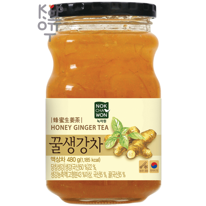 NOKCHAWON Honey Ginger Tea - Медово-имбирный чай, 480гр.