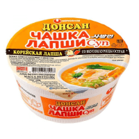 Лапша сублимированная NONGSHIM Донсан - со вкусом курицы, острая, 86гр.