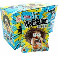 Кислая освежающая карамель YunHua Sour Candy - невероятный вынос мозга со вкусом ледяной Черники