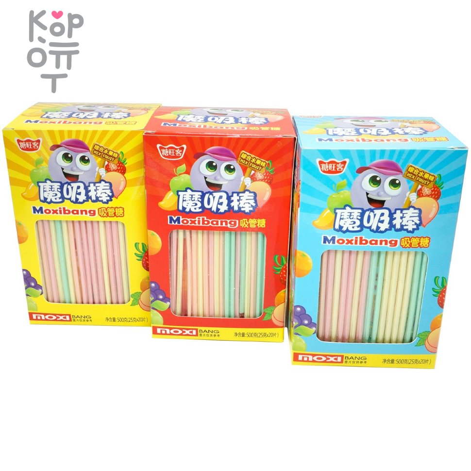Конфеты ТРУБОЧКИ Moxibang, купить с доставкой на дом фото 1 — Корейские товары для всей семьи(КорОпт)