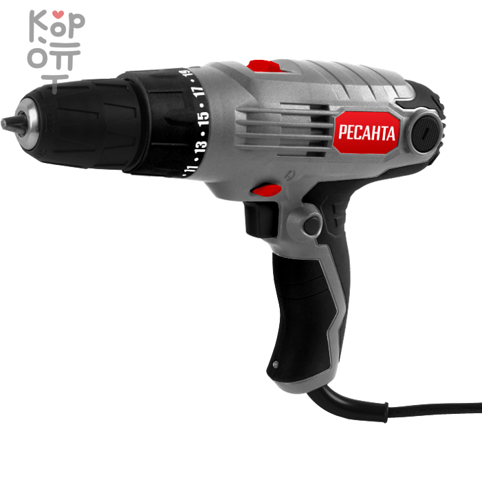 Сетевой шуруповерт Ресанта СШ-550-2, купить с доставкой на дом фото 1 &mdash; Корейские товары для всей семьи(КорОпт)