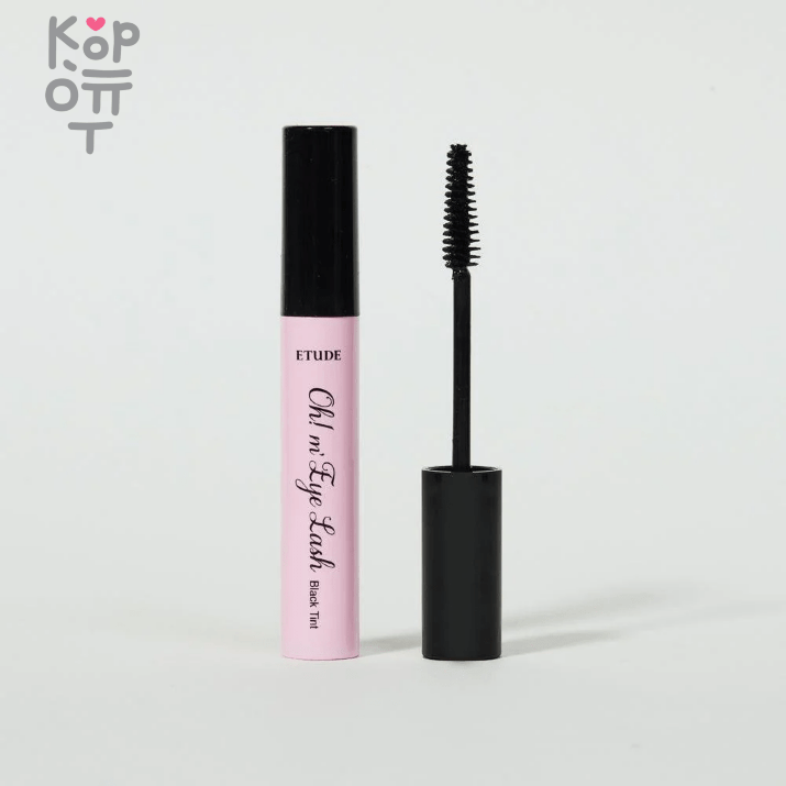 Etude House Oh M Eye Lash Black Tint Mascara - Тушь-тинт для ресниц 7мл., купить с доставкой на дом Черная тушь-тинт для ресниц создает легкое, блестящее, глянцевое покрытие.