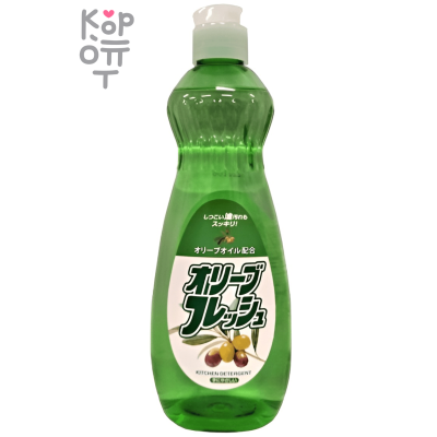 ROCKET SOAP Fresh Kitchen Detergent - Жидкость для мытья фруктов и посуды Оливковое Масло 600мл. 
