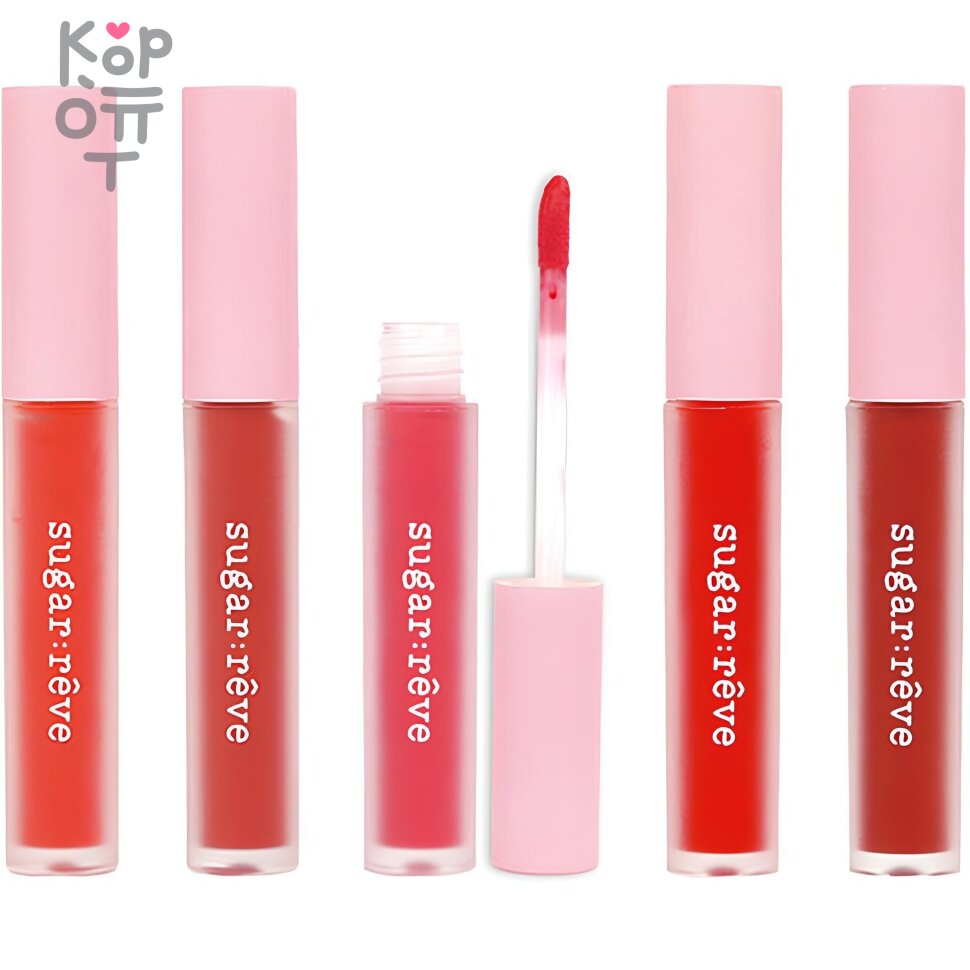 ELENSILIA Sugar Reve Be The Perfect Matt Lip - Матовая губная помада 5,5гр., купить с доставкой на дом фото 1 — Корейские товары для всей семьи(КорОпт)
