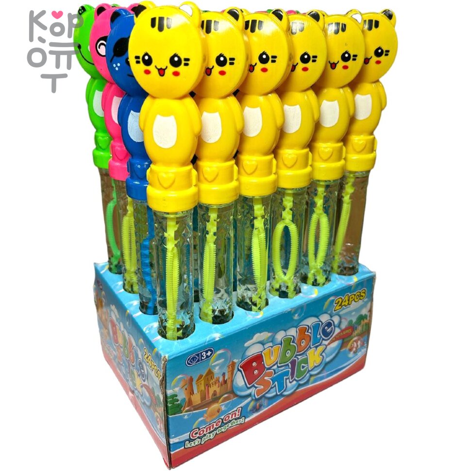 Bubble Stick Come on! - Мыльные пузыри - Давай играть вместе! Тройное удовольствие, купить с доставкой на дом фото 1 — Корейские товары для всей семьи(КорОпт)