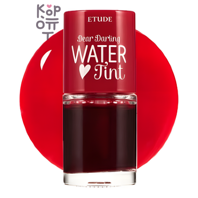 Etude Water Tint № 02 Cherry Ade - Тинт для губ на водной основе, вишневый, 9 г