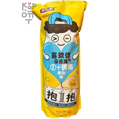 Чипсы в Гигантской упаковке BaoBao Love - Картофельные чипсы Обнимашки, 258гр.