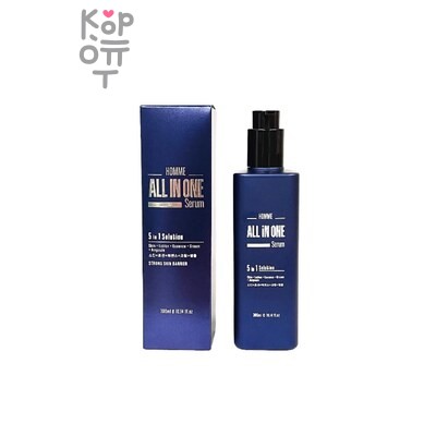 Meloso HOMME 5 in1 essence RB BLOOMY — Лосьон, для лица Мужской 5 в1, 300 г