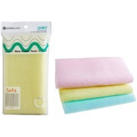 SUNG BO Мочалка для душа Wave Shower Towel - №020 28 см × 95 см средне-жесткая, нейлон